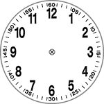 オリジナル時計文字盤 D-3