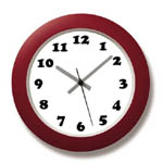合成樹脂(プラスチック/ABS)クロック・オリジナル置き時計＆掛け時計