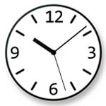 アルミニウムクロック・オリジナル置き時計＆掛け時計