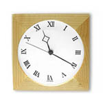 電波クロック・木製オリジナル置き時計＆掛け時計