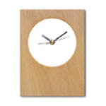 オリジナルアラーム置き時計 木製（MDF）
