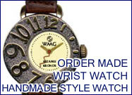 手作り風タイプウォッチ/オリジナル腕時計