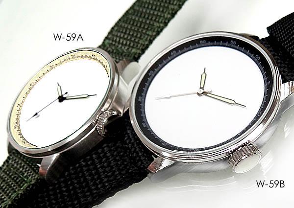 オリジナル腕時計　W-59A　/　W-59Bイメージ