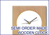 オリジナル木製 掛け時計＆置き時計